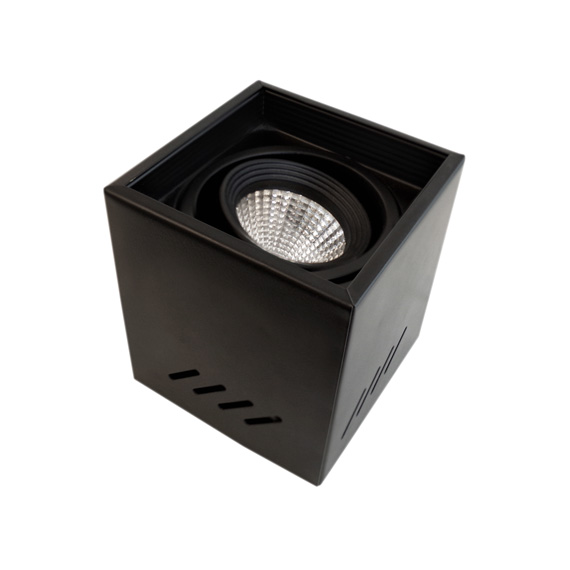 Накладний світильник ARTTOK 1005/15W BK 4100K LED 135*190 **fo