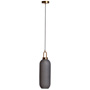 Підвісний світильник ARTTOK MD 3193 A-150/1P GD+smoky gray glass E27 L-500 **fo