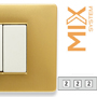Рамка тримісна  Master Mixmo - бук 21MX452-3