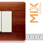 Рамка тримісна Master Mixmo - вишня 21MX412-3