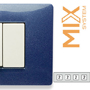 Рамка чотиримісна Master Mixmo - синє море 21MX352-4